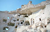 Cappadocia, the abandoned village of avusin 